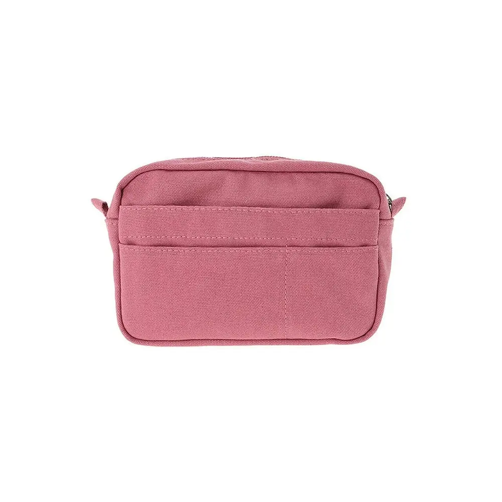 Delfonics Cotton Inner Carry Bag Pouch Storage Utility Organiser Sml 19.5cm Pink