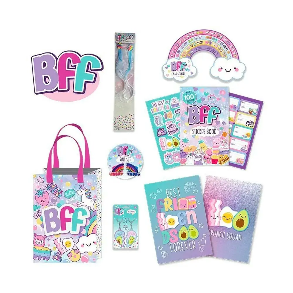 2PK BFF Mini Girly Variety Activity & Toy Party Gift Kids/Childrens Showbag