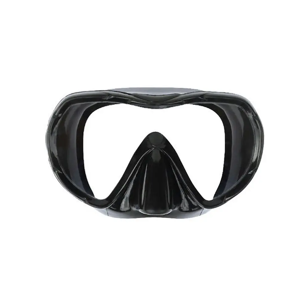 Mirage Infinity Dry Mask and Snorkel Underwater Swimming Set Adult Black