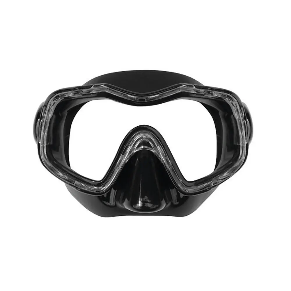 Mirage Raven Silicone Underwater Swimming Mask and Snorkel Junior Black