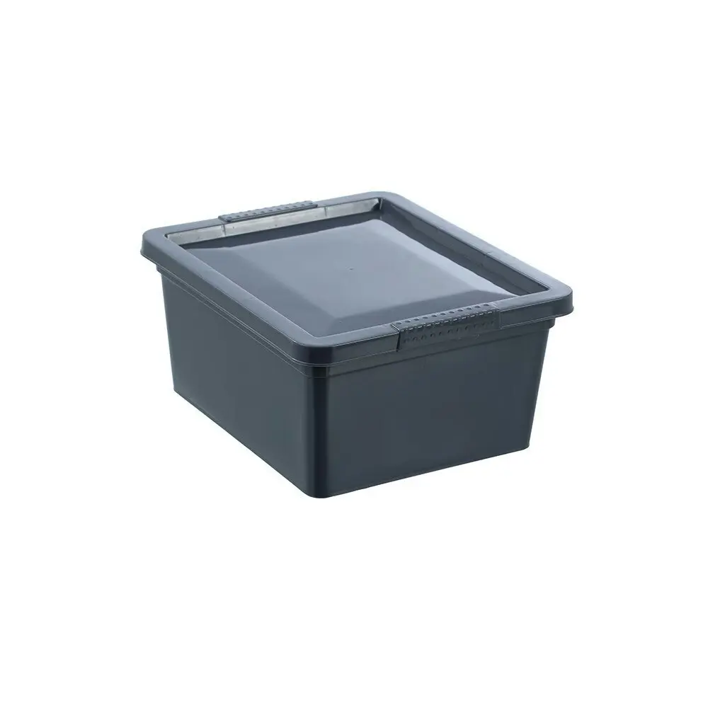 24x Boxsweden Essentials 2L/19cm Stackable Tub w/ Lid Storage Organiser Assorted