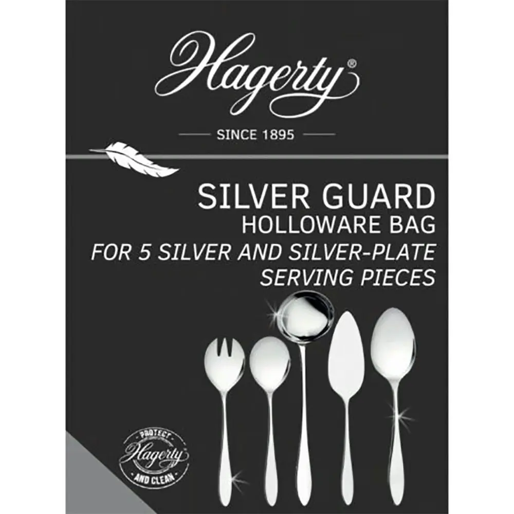 Hagerty Cleaning Products Silver Guard Roll Holloware Bag for 5 Service