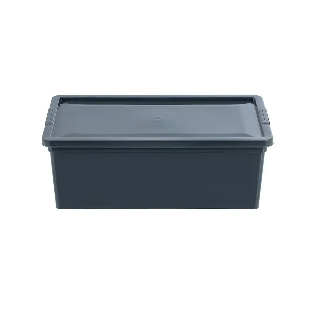 24x Boxsweden Essentials 6L/33.5cm Stackable Tub w/ Lid Storage Organiser Assort