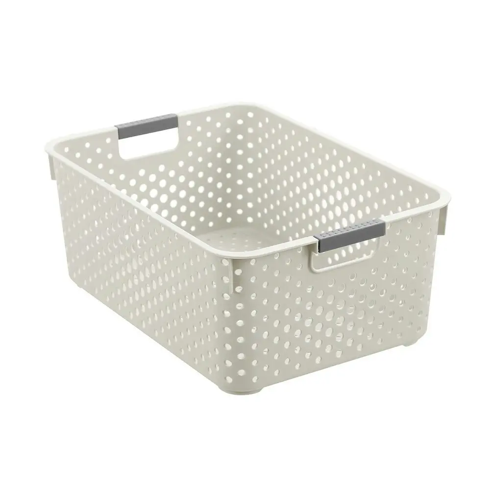 6x Boxsweden Hudson Storage Basket 36x25.5cm Home Organiser Rectangle Large Asst