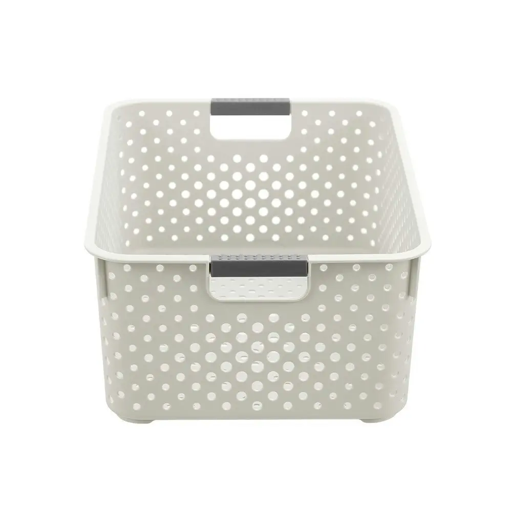 6x Boxsweden Hudson Storage Basket 36x25.5cm Home Organiser Rectangle Large Asst