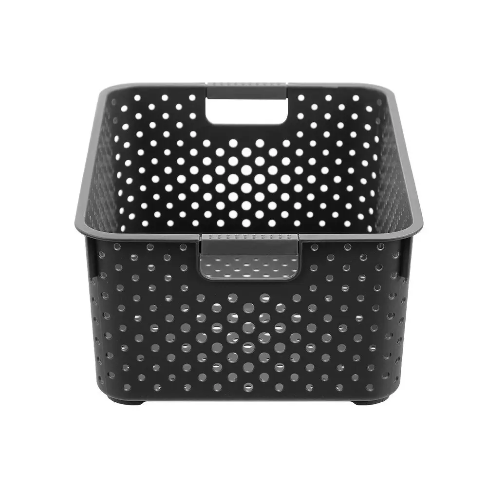 6x Boxsweden Hudson Storage Basket 36x25.5cm Home Organiser Rectangle Large Asst