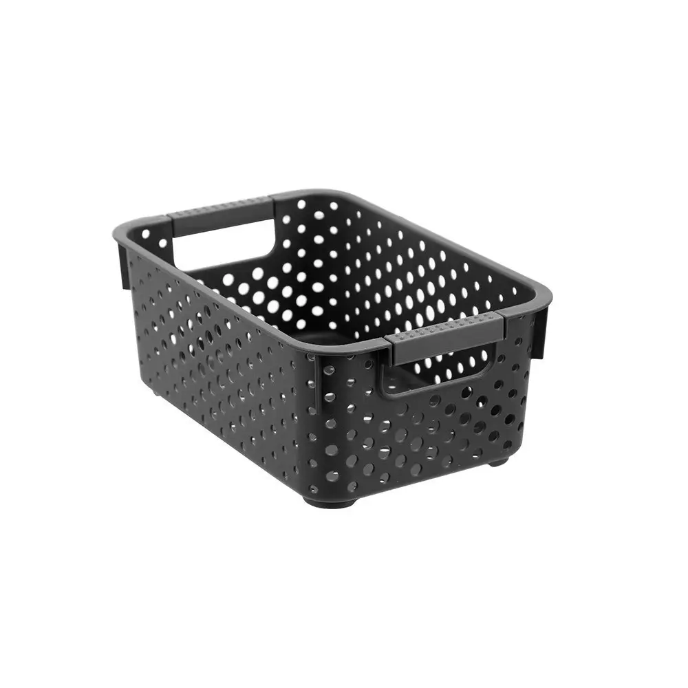 12x Boxsweden Hudson Storage Basket 25.5x16cm Organiser Rectangle Small Assort