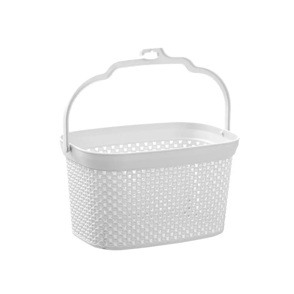 6x Boxsweden Aero Peg Carry Basket Storage Organiser w/ Handle 23.5x14.5cm Asst