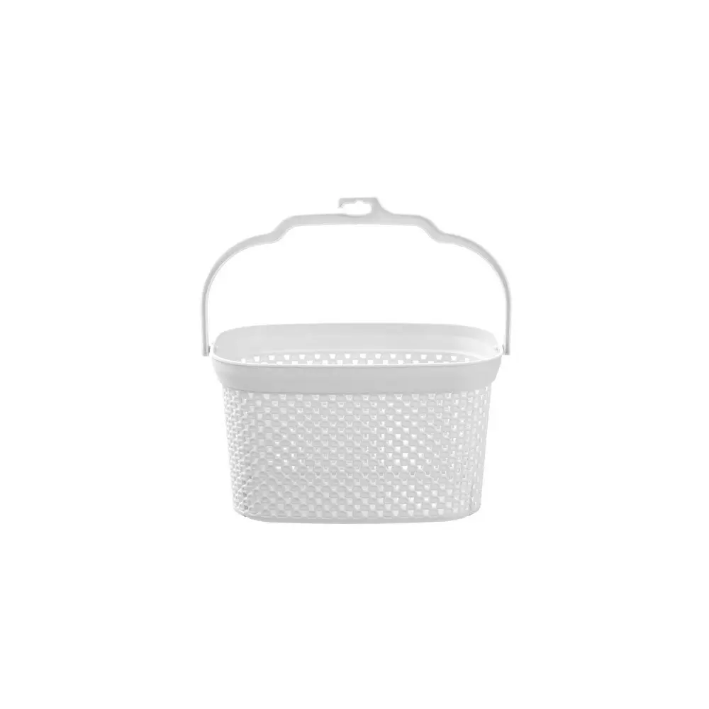 6x Boxsweden Aero Peg Carry Basket Storage Organiser w/ Handle 23.5x14.5cm Asst