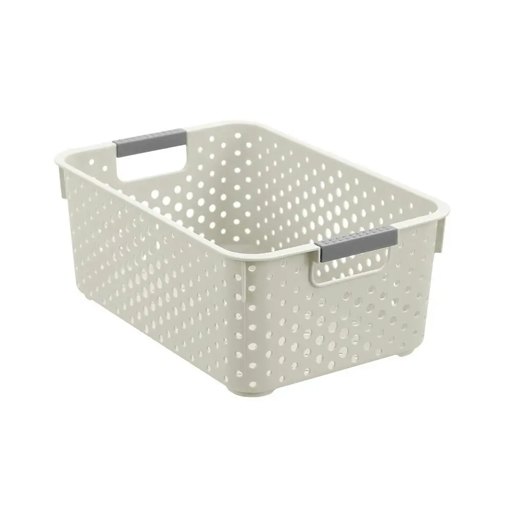 8x Boxsweden Hudson Storage Basket 31x21cm Home Organiser Rectangle Medium Asst