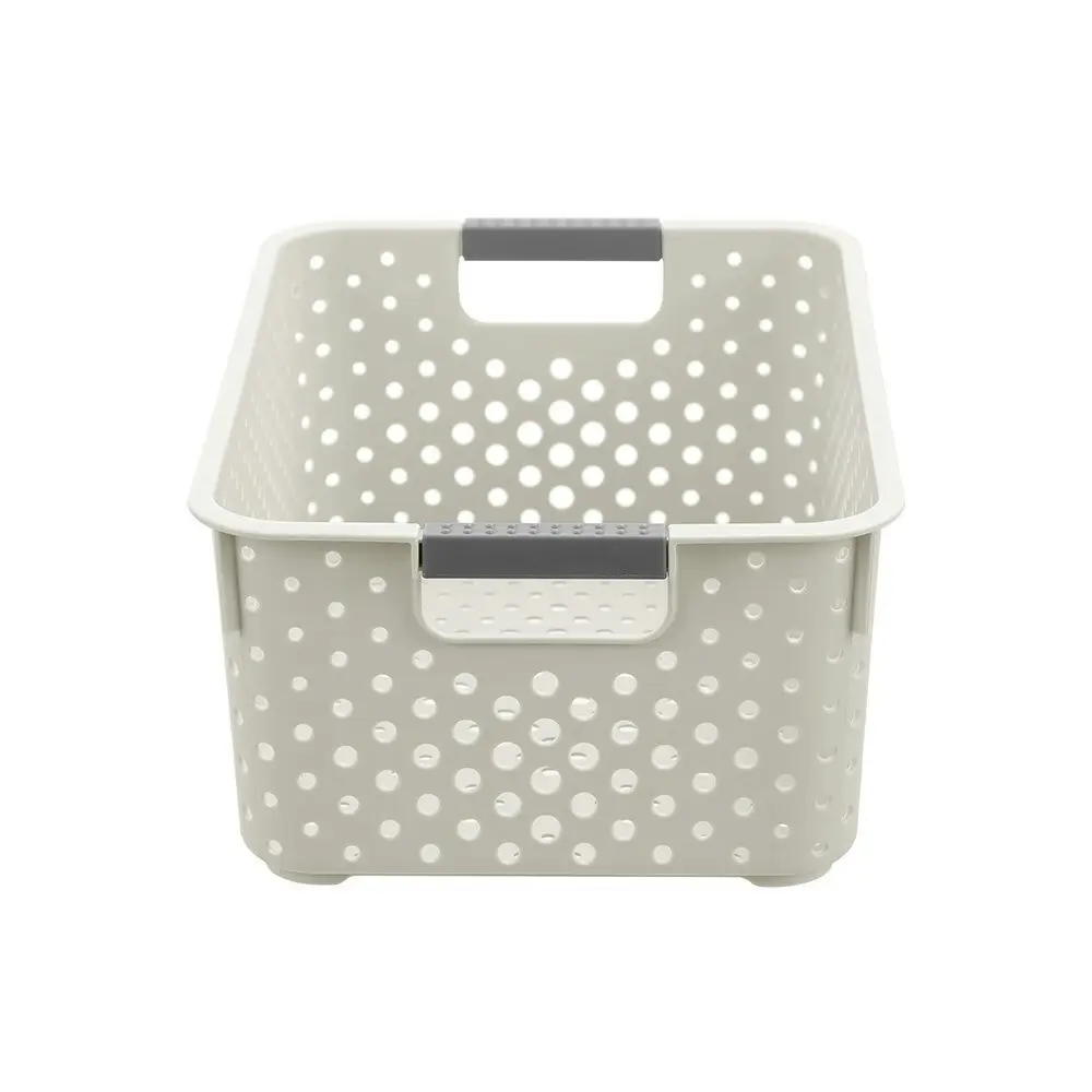 8x Boxsweden Hudson Storage Basket 31x21cm Home Organiser Rectangle Medium Asst