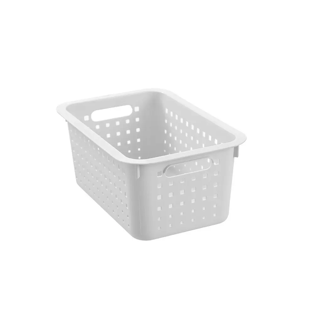 4x Boxsweden Cubo 33x22cm Storage Basket Home Organiser Small Rectangle Assorted