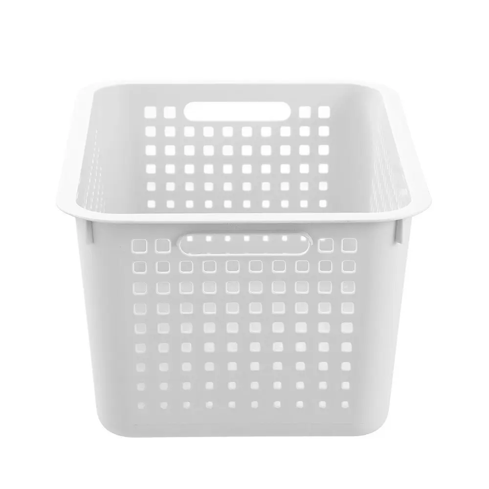 2x Boxsweden Cubo 45x22.5cm Storage Basket Home Organiser Large Rectangle Asstd