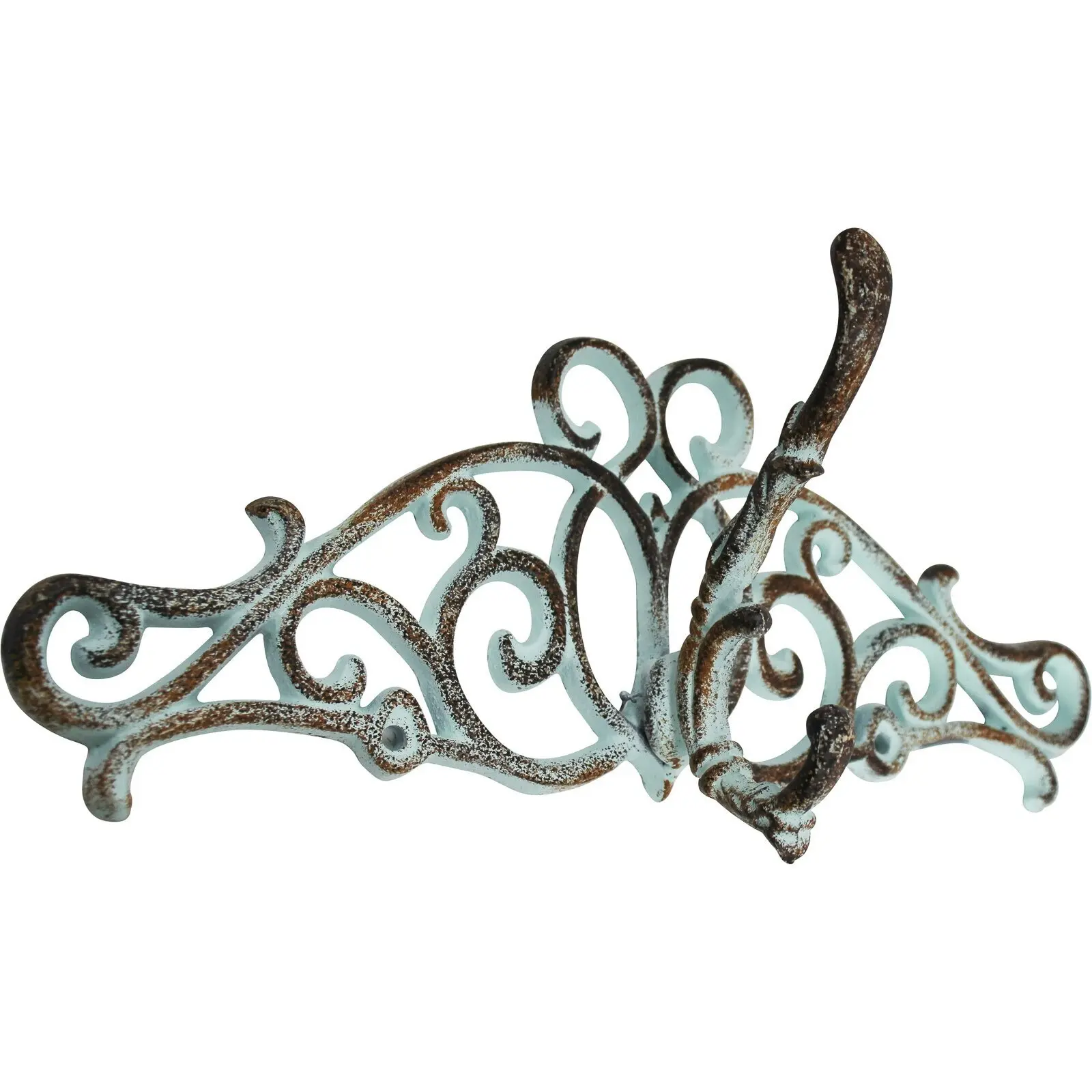 Decorative Hook Metal 30cm Wall Mounted Coat/Bag Hanger/Holder Home Organiser