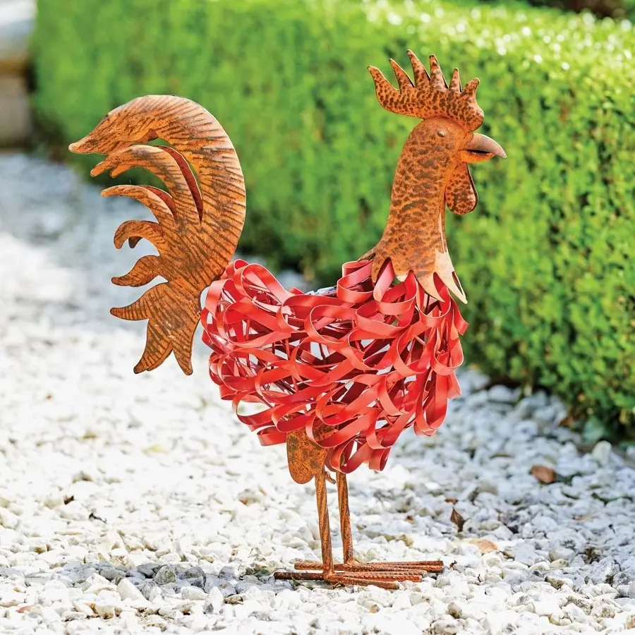 Rocky Garden Rooster