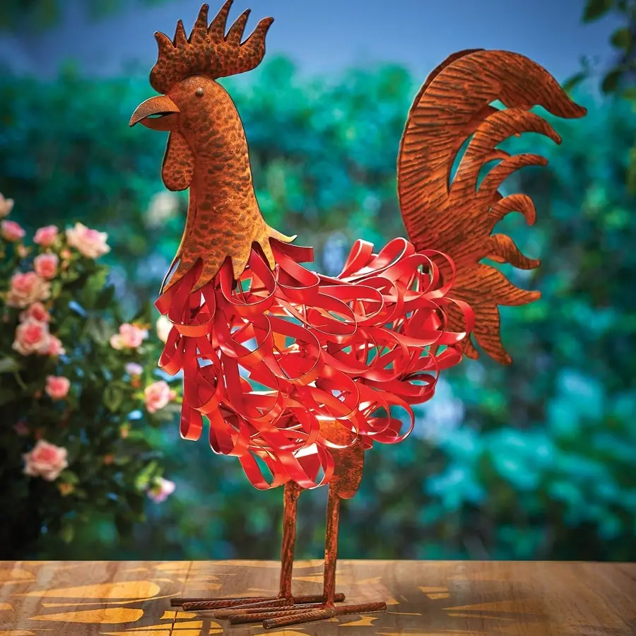 Rocky Garden Rooster