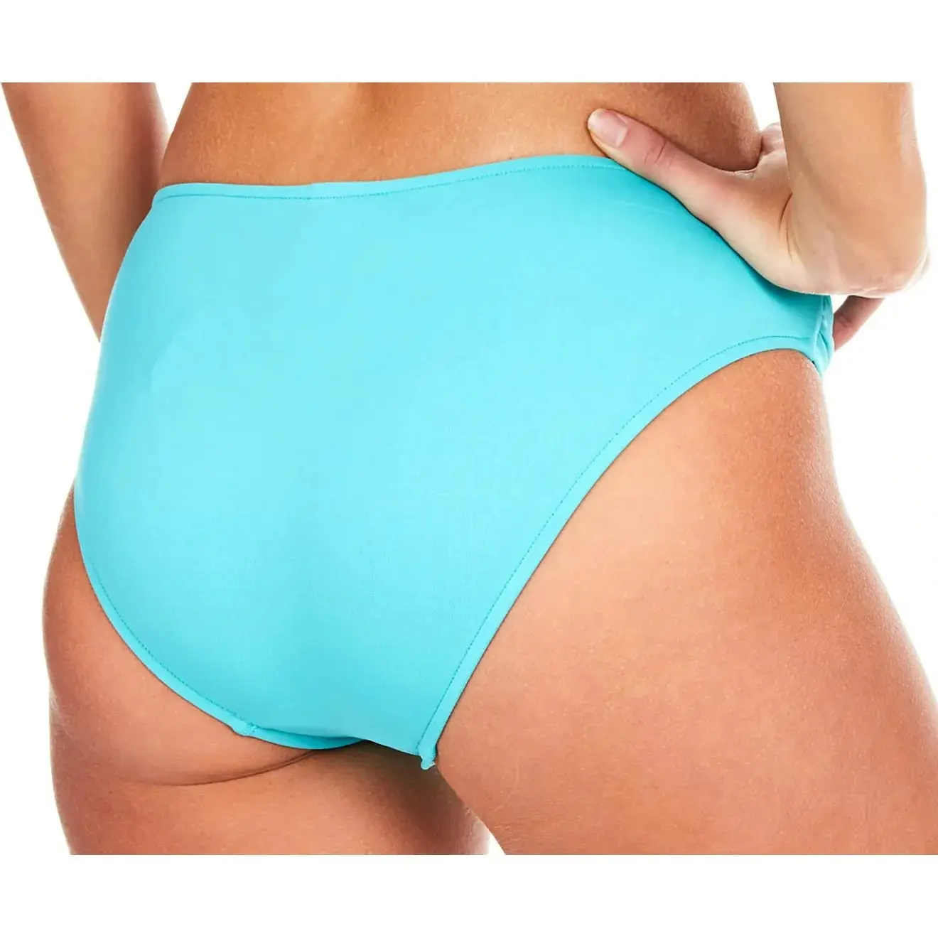 Seafolly Twist Band Hipster Bikini Bottoms - Seychelles Blue