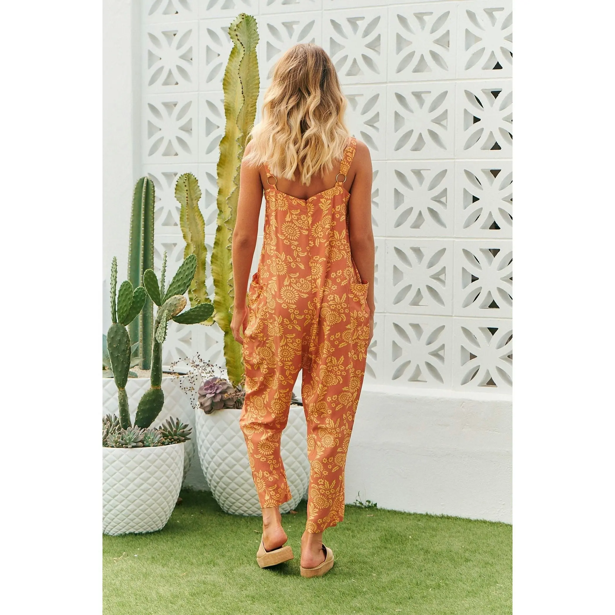 Jaase Day Dream Sun Print Zandra Jumpsuit