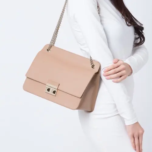 Furla Bella Small Crossover Bag - Moonstone