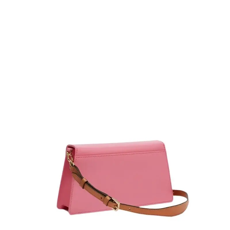 Furla Zoe Patent Crossbody Bag - Pink