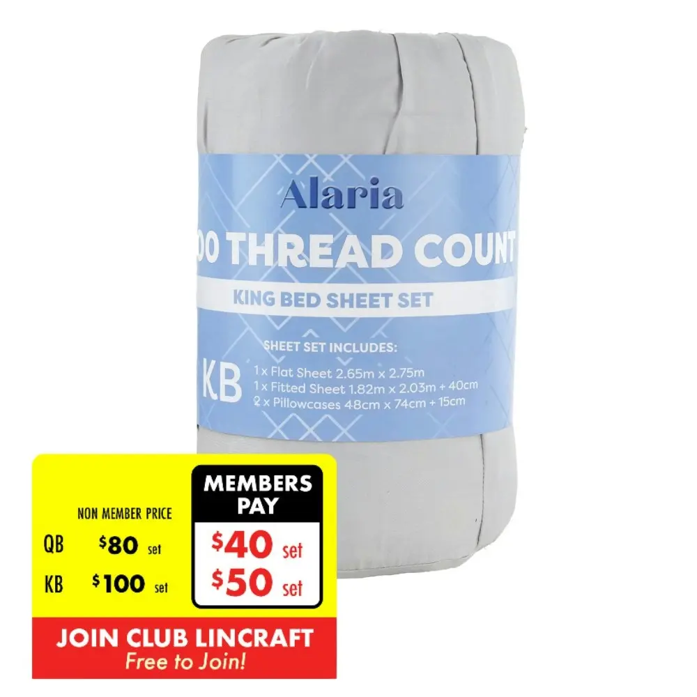 Alaria 1000TC Sheet Set