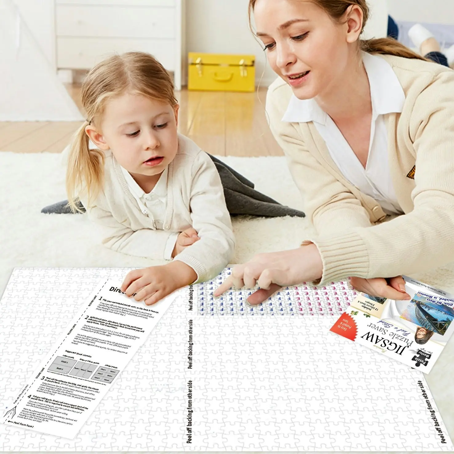 Puzzle Master Puzzle Saver Peel N Stick