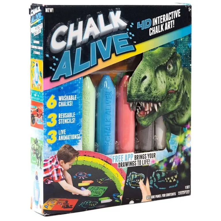 Chalk Alive 4D Interactive Chalk Art