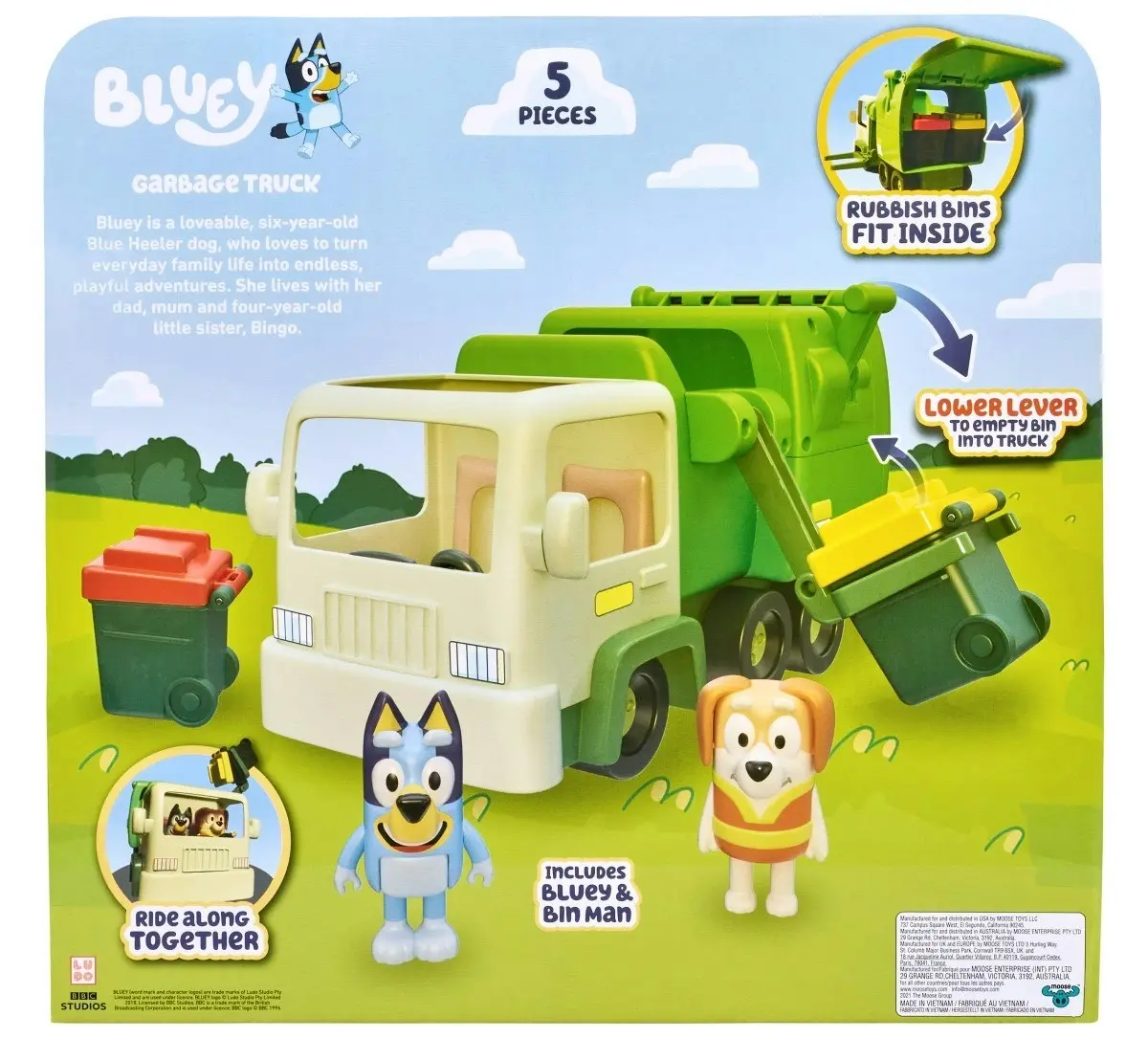 Bluey Garbage Truck Series 6