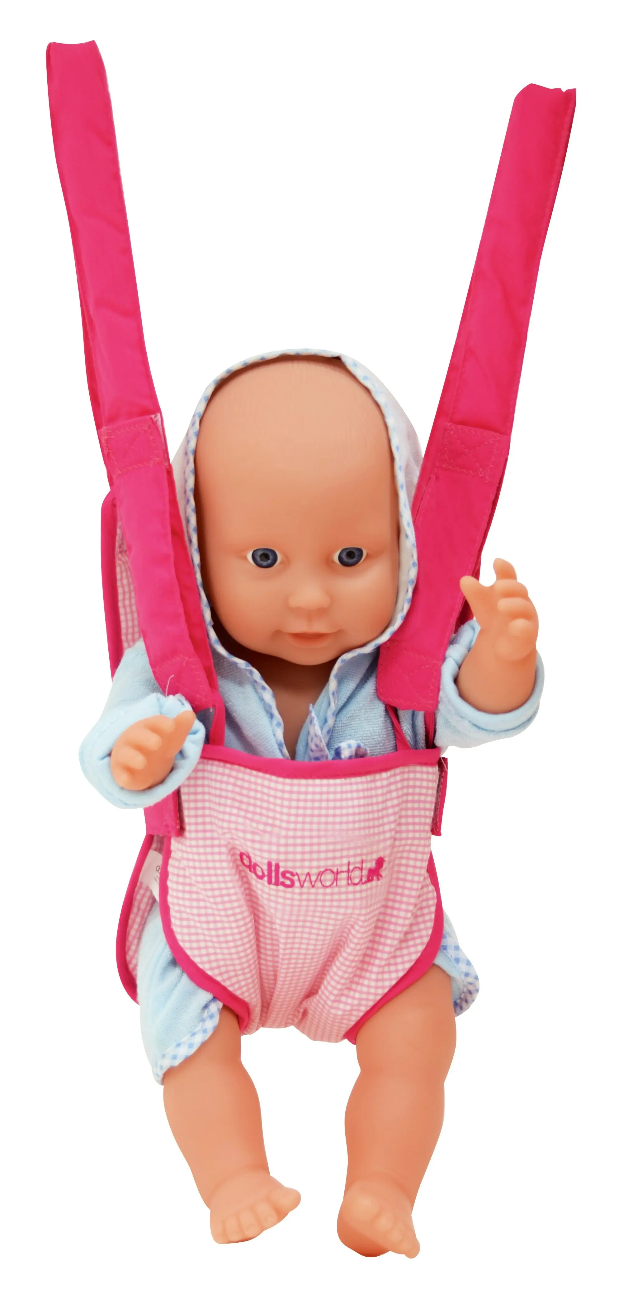 Dollsworld Gold Baby Carrier 41cm