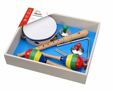 Wonder Co Wooden Recorder Music Box Set