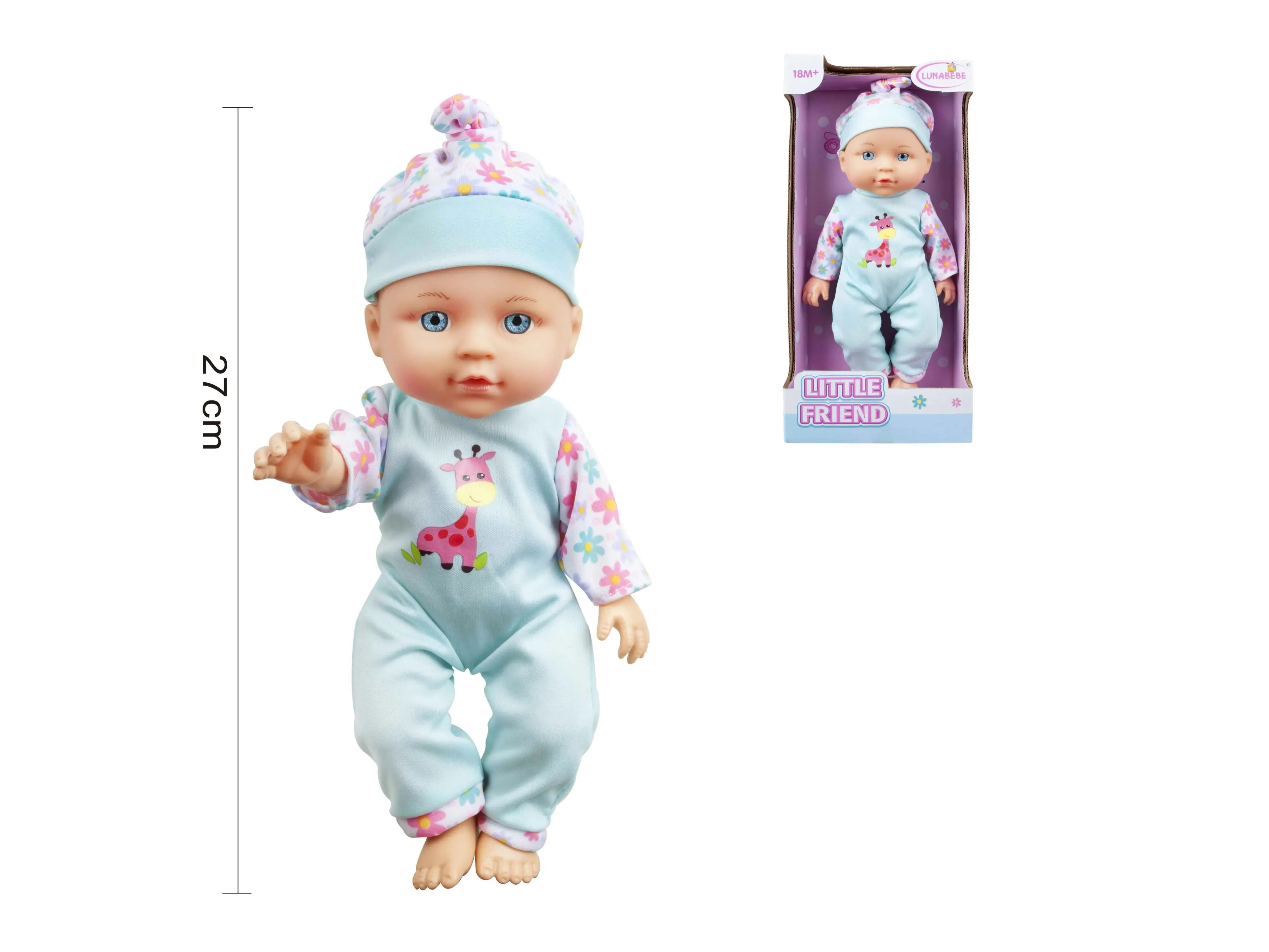 Baby Doll 12" Blue