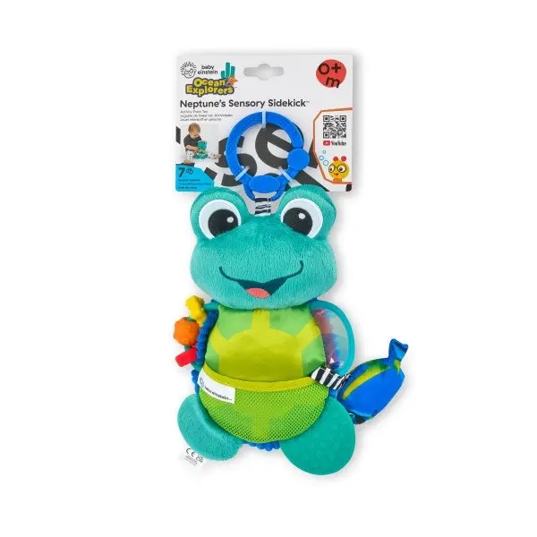 Baby Einstein Neptune's Sensory Sidekick Activity Plush Toy