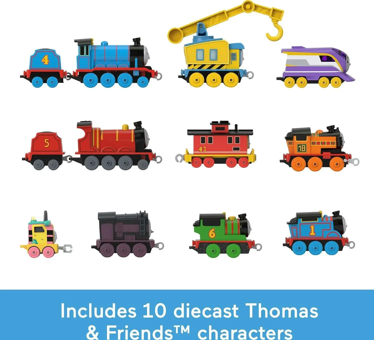 Thomas & Friends The Track Team Engine Pack