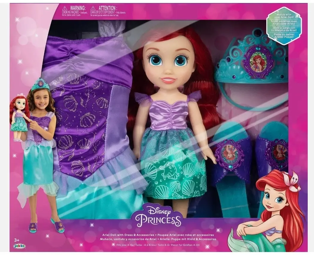 Disney Classic 15-inch Doll with Dress and Accessory