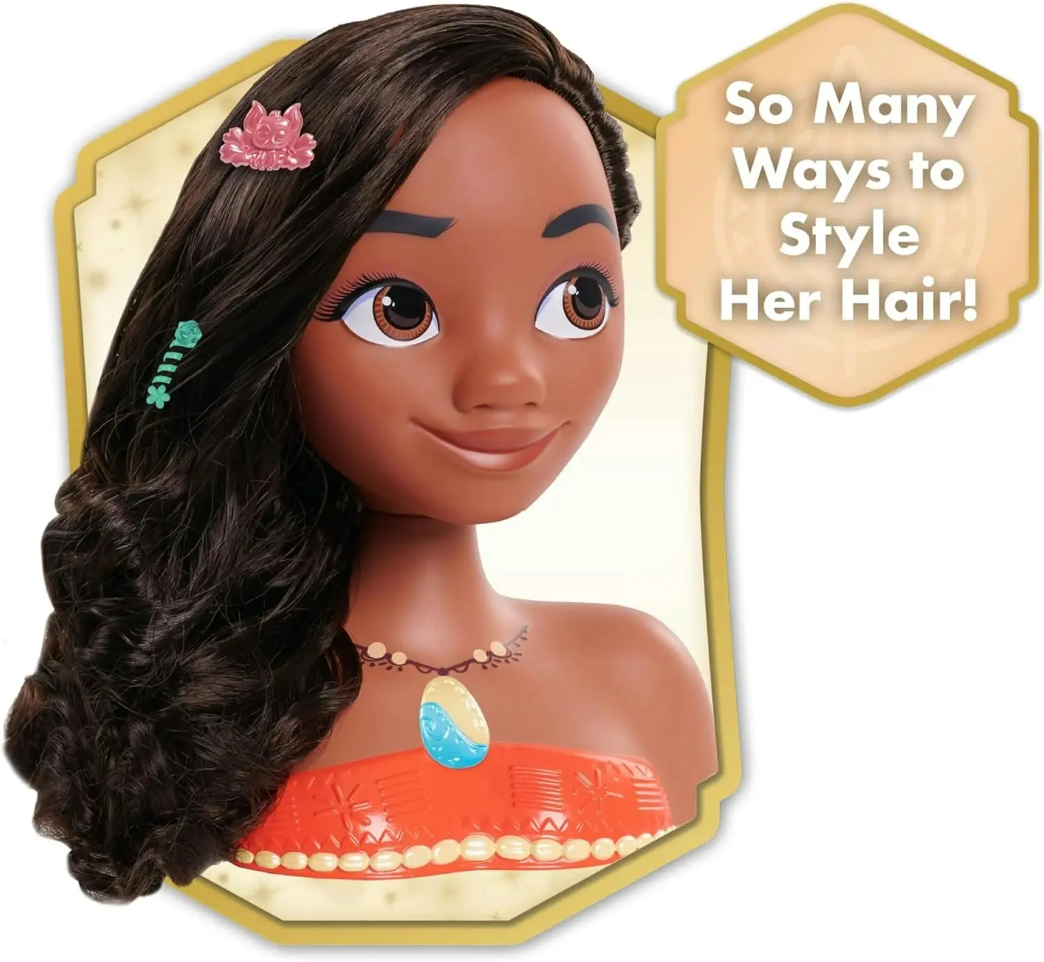 Disney Princess Moana Styling Head