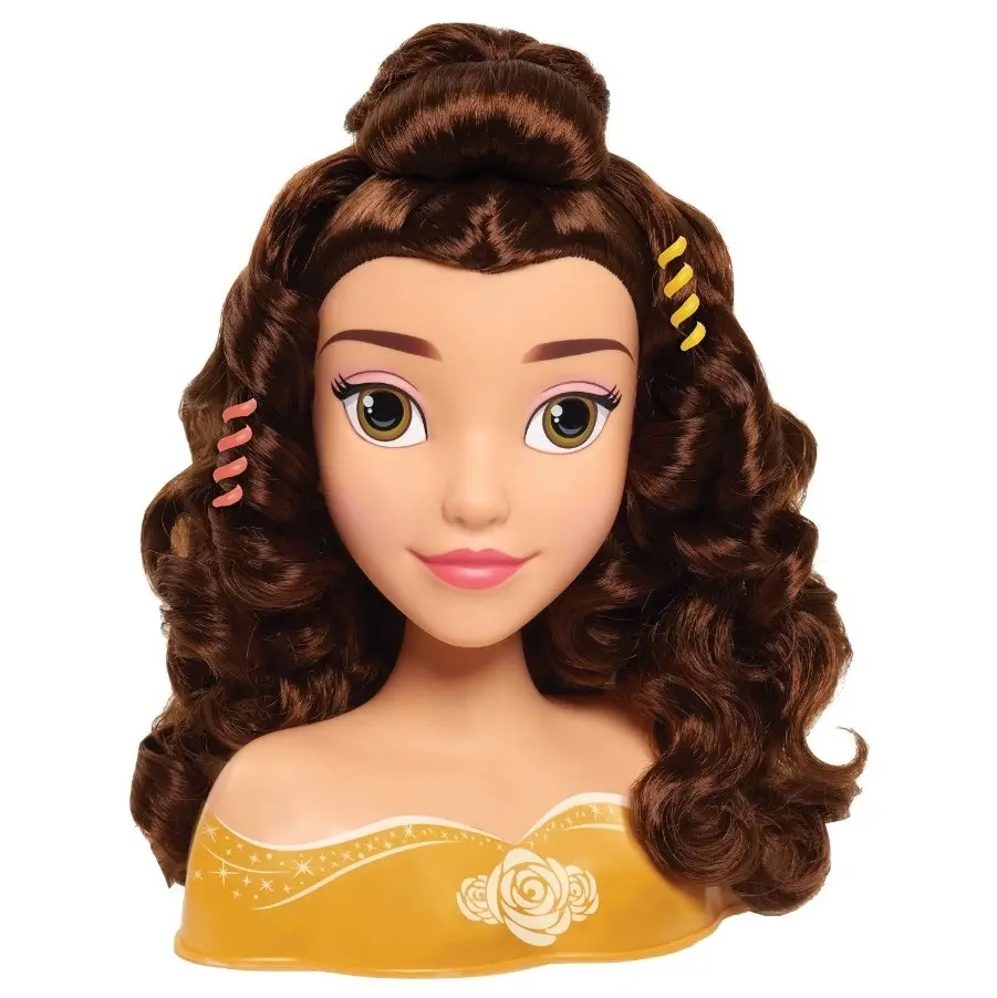 Disney Princess Belle Styling Head 10pcs Playset