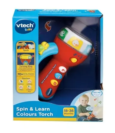 Spin & Learn Colours Torch