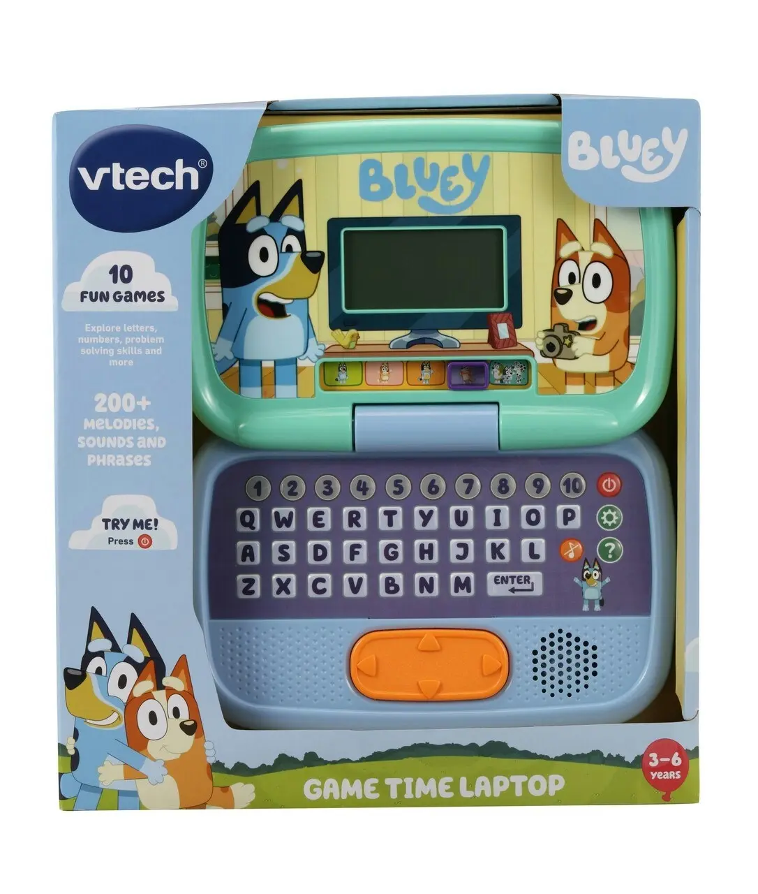 VTech Bluey Game Time Laptop