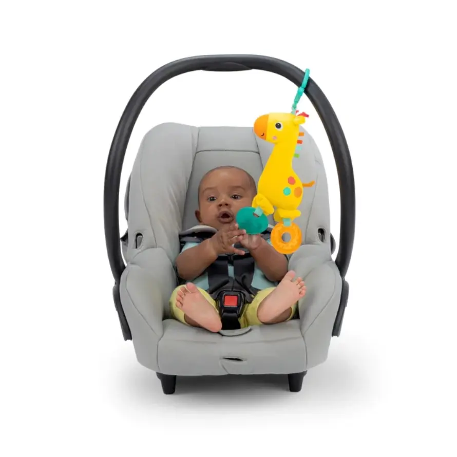 Bright Starts Safari Soother Rattle & Teether Toy - Giraffe