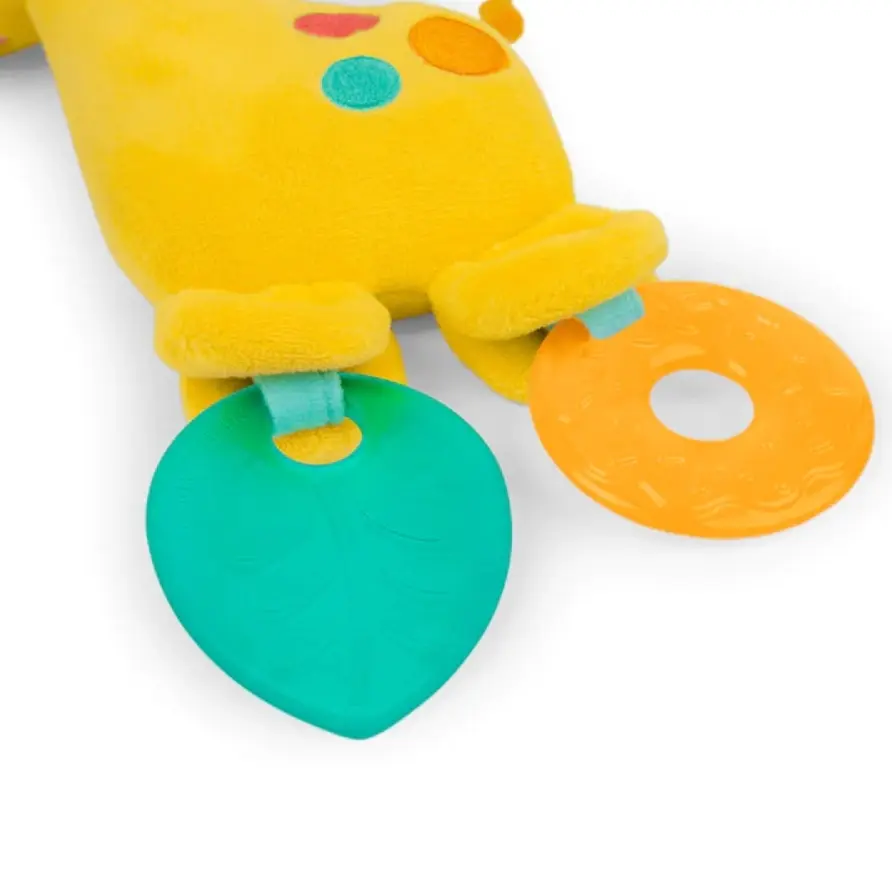 Bright Starts Safari Soother Rattle & Teether Toy - Giraffe