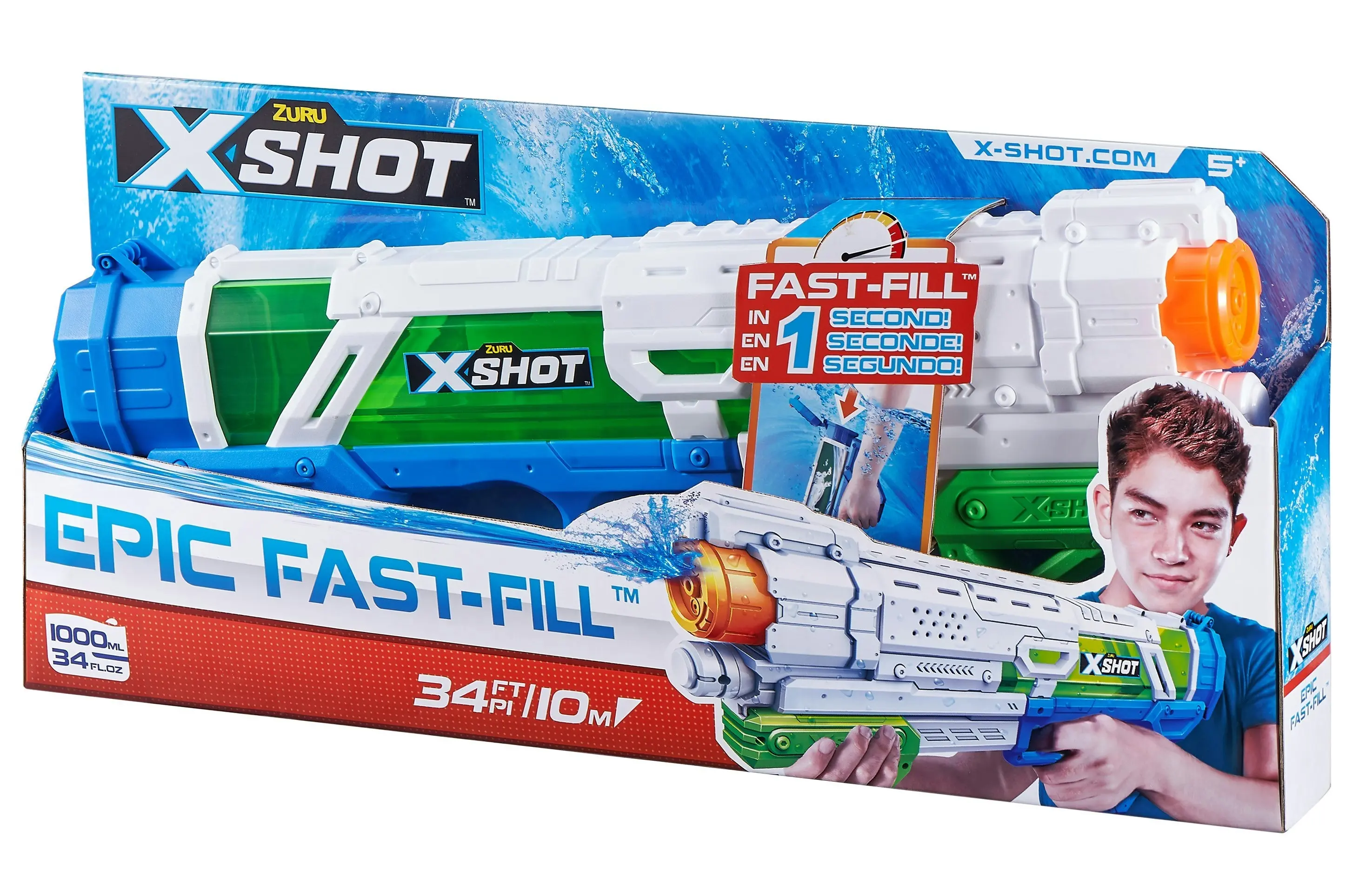 X-Shot Water Warfare Epic Fast-Fill Water Blaster