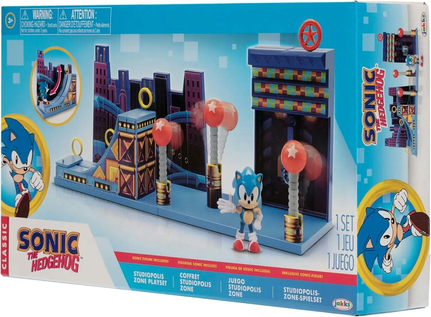 Sonic the Hedgehog Studiopolis Zone Playset