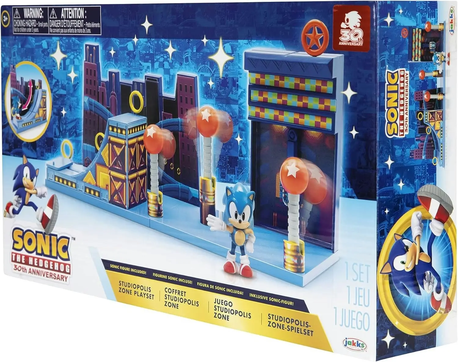 Sonic the Hedgehog Studiopolis Zone Playset