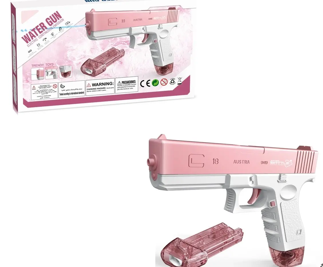 Electric Water Gun - Pink