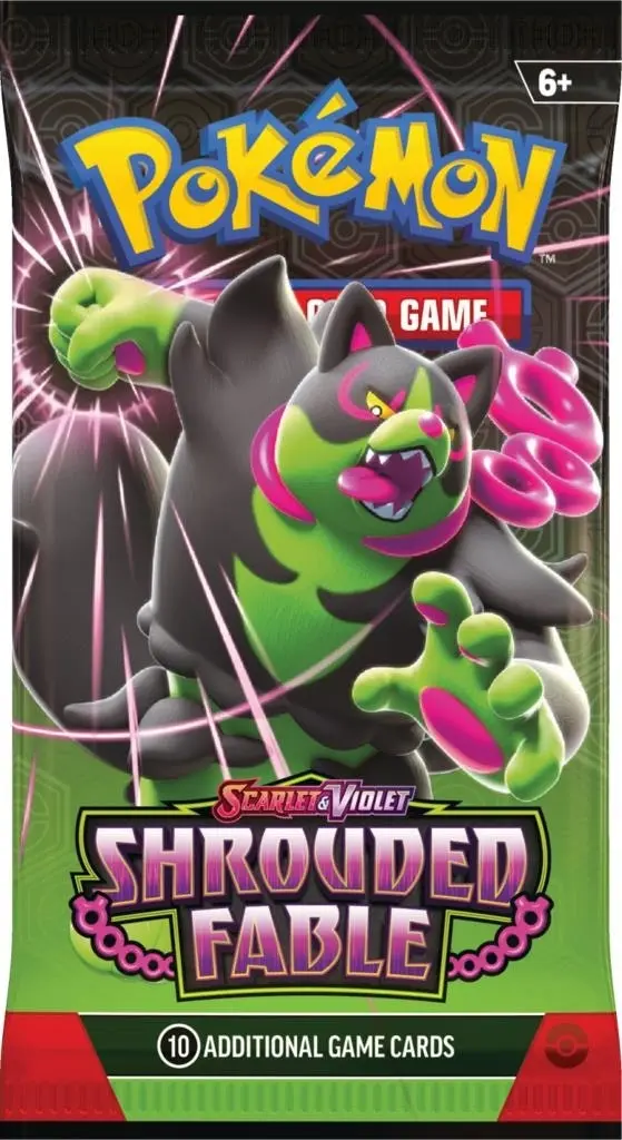 Pokemon TCG SV Shrouded Fable 3 pack Blister