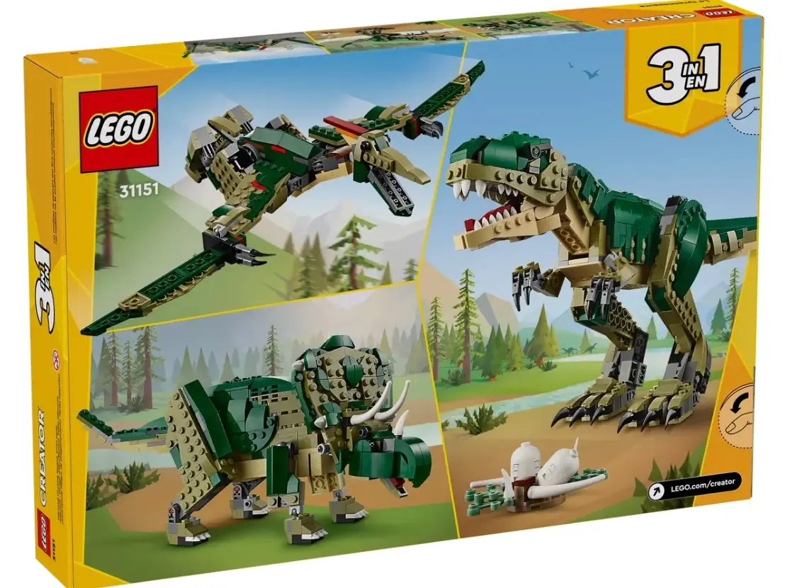 LEGO Creator 3-in-1 T. rex 31151