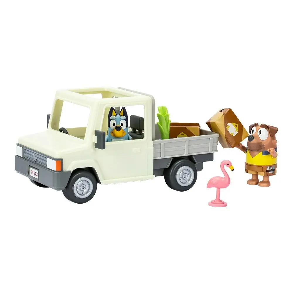 Bluey S10 Tradies Ute Vehicle And Figures