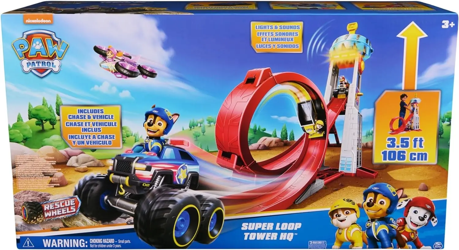 PAW Patrol Playset Rescue Wheels Tower HQ