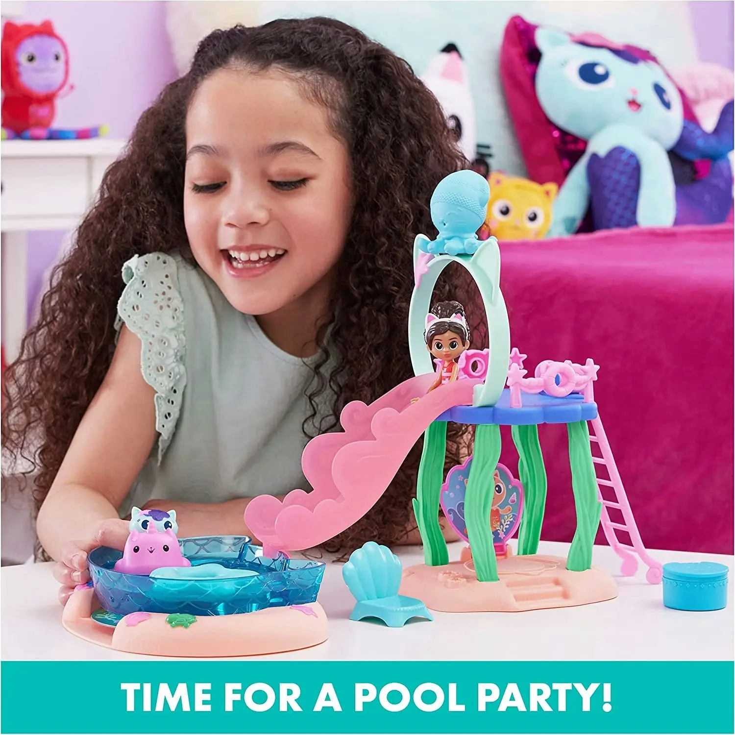 Gabby's Dollhouse, Purr-ific Pool Playset