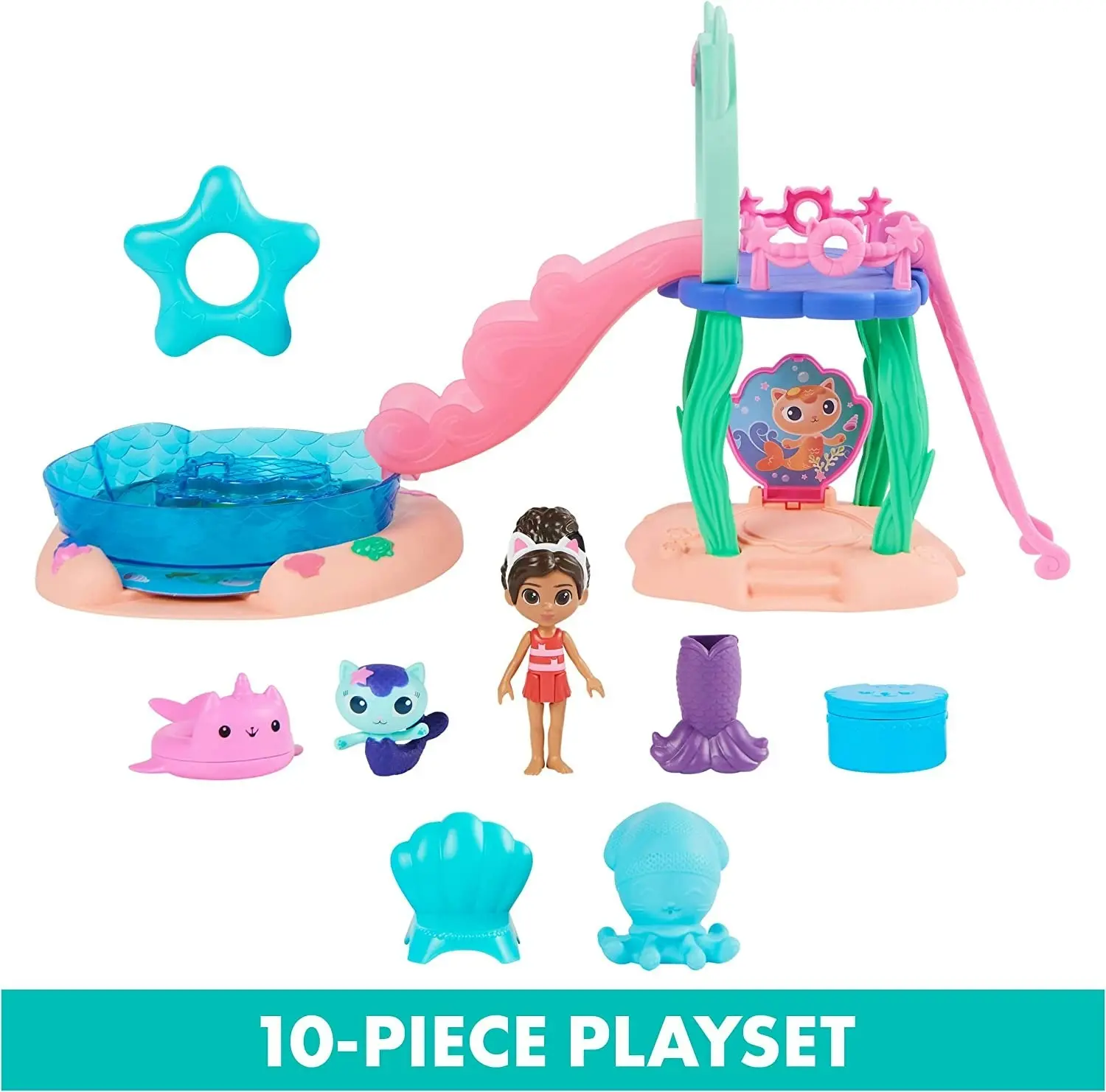 Gabby's Dollhouse, Purr-ific Pool Playset